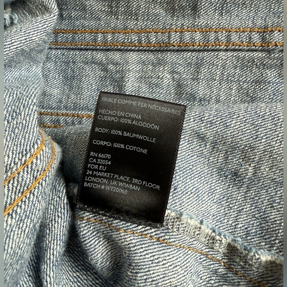 Urban Outfitters BDG Vest UO Women Distressed Denim Sleeveless Jeans Jacket M - Picture 16 of 16